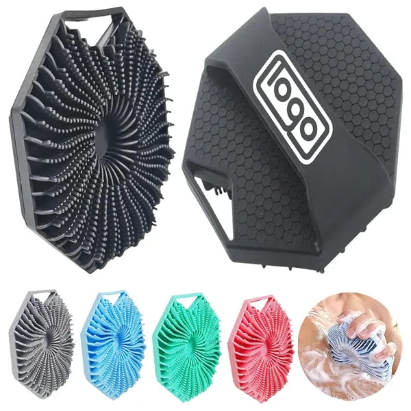 Soft Silicone Bath Scrubber Gentle Exfoliating Brush