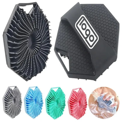 Soft Silicone Bath Scrubber Gentle Exfoliating Brush