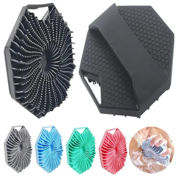 Soft Silicone Bath Scrubber Gentle Exfoliating Brush