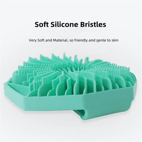 Soft Silicone Bath Scrubber Gentle Exfoliating Brush