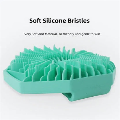 Soft Silicone Bath Scrubber Gentle Exfoliating Brush
