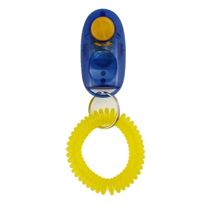 Adjustable Dog Pet Training Clickers Sound Keychain