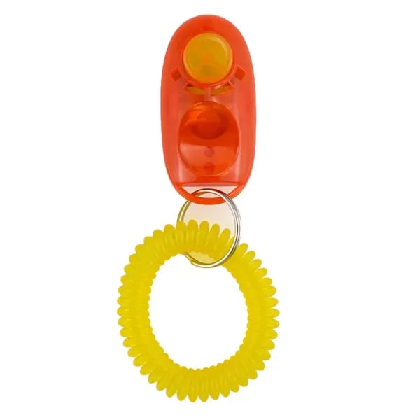 Adjustable Dog Pet Training Clickers Sound Keychain