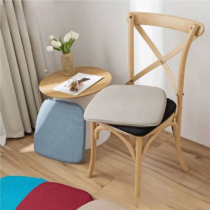 Polyester Universal Non-Slip Chair Seat Cushion w/ Tie