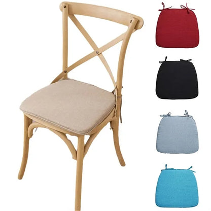 Polyester Universal Non-Slip Chair Seat Cushion w/ Tie
