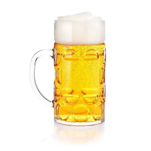32 oz Clear Plastic Beer Mug