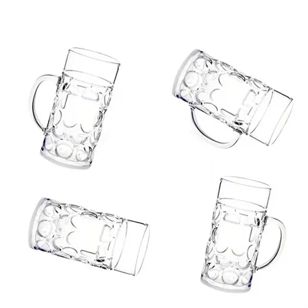 32 oz Clear Plastic Beer Mug