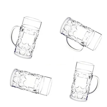32 oz Clear Plastic Beer Mug