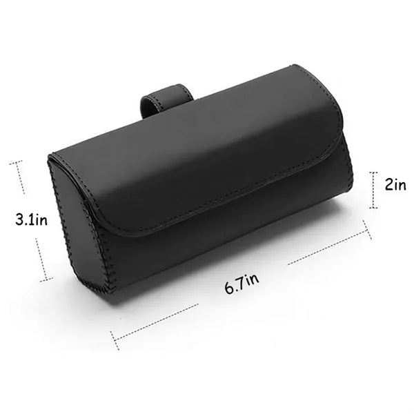 Universal Microfiber Synthetic Leather Car Sunglasses Case