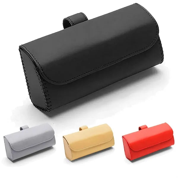 Universal Microfiber Synthetic Leather Car Sunglasses Case