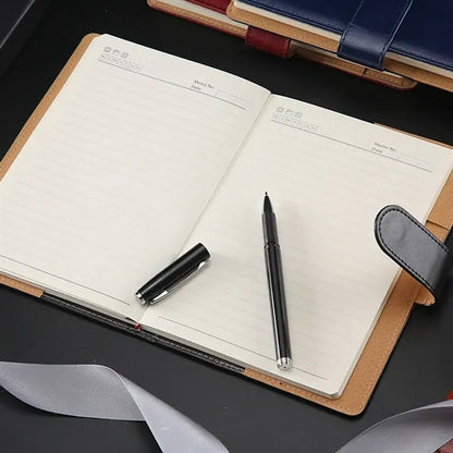 A5 Business Leather Notebook