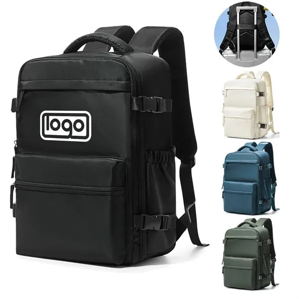 Large Oxford Vacuum Travel Backpack w/ Pump