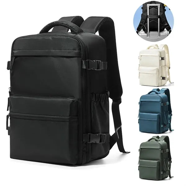 Large Oxford Vacuum Travel Backpack w/ Pump