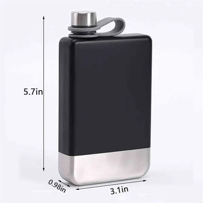 9oz Portable Stainless Steel Hip Flask