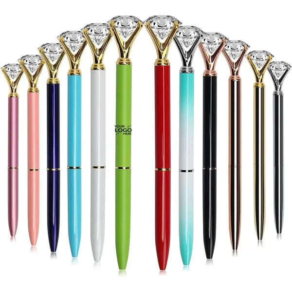 Crystal Metal Ballpoint Pens