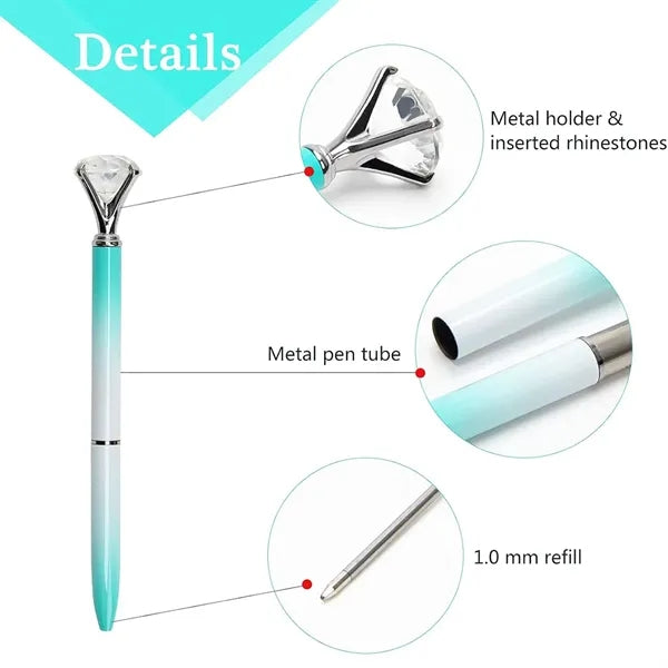 Crystal Metal Ballpoint Pens