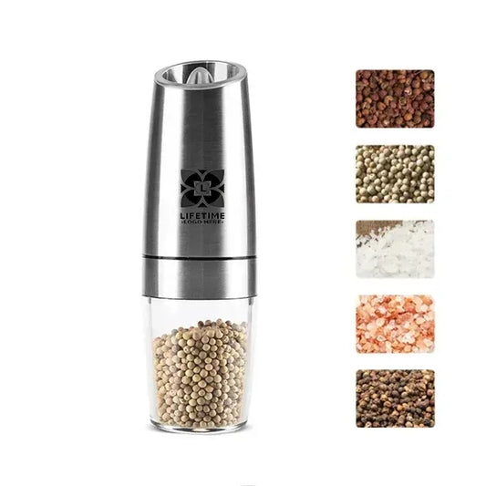 Gravity Activated Electric Pepper Grinder