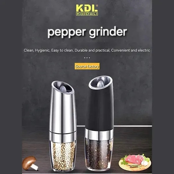 Gravity Activated Electric Pepper Grinder
