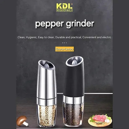Gravity Activated Electric Pepper Grinder