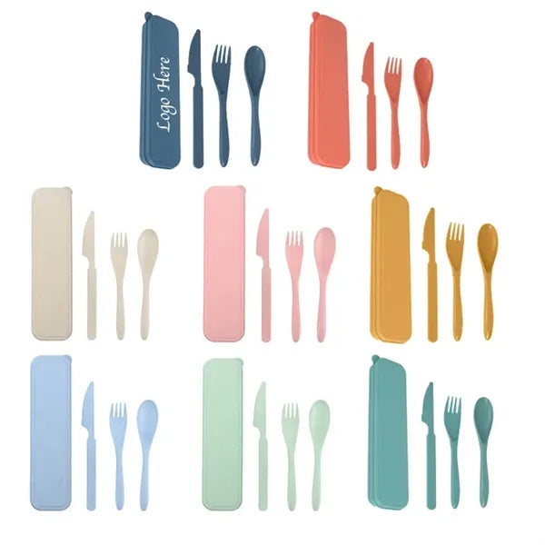 Wheat Straw Cutlery Utensil Set