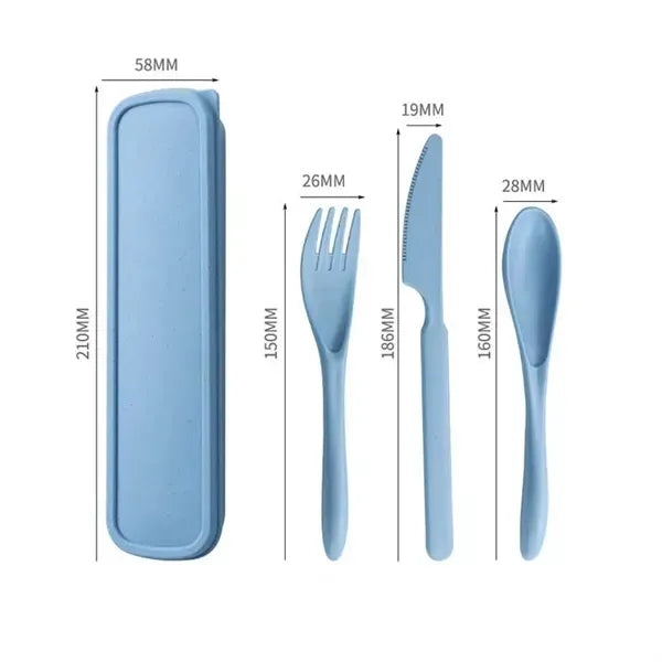 Wheat Straw Cutlery Utensil Set