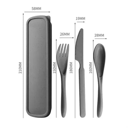 Wheat Straw Cutlery Utensil Set