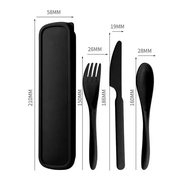 Wheat Straw Cutlery Utensil Set