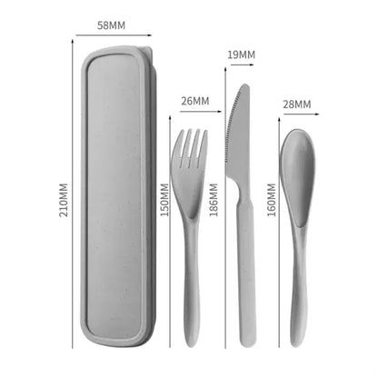 Wheat Straw Cutlery Utensil Set