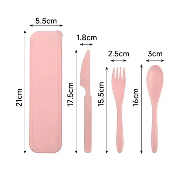 Wheat Straw Cutlery Utensil Set