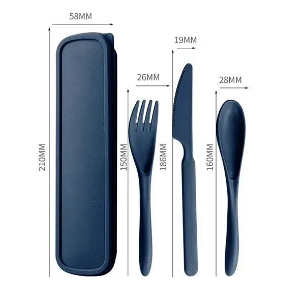 Wheat Straw Cutlery Utensil Set