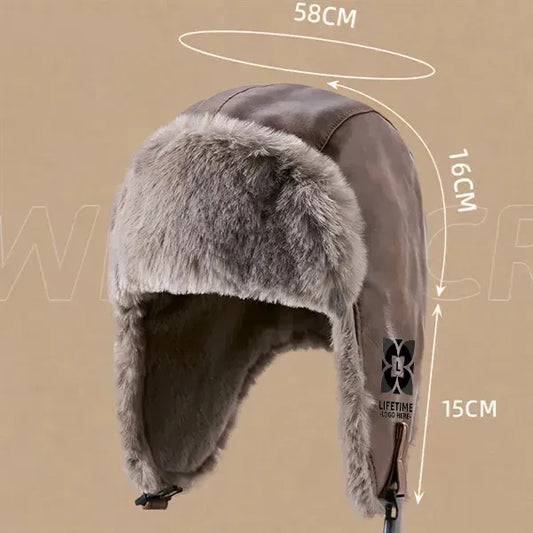 Winter Baseball Cap with Tuck Away Ear Flaps