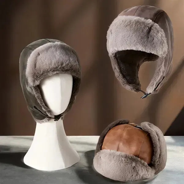 Winter Baseball Cap with Tuck Away Ear Flaps