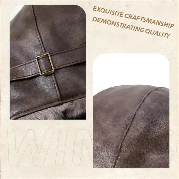 Winter Baseball Cap with Tuck Away Ear Flaps