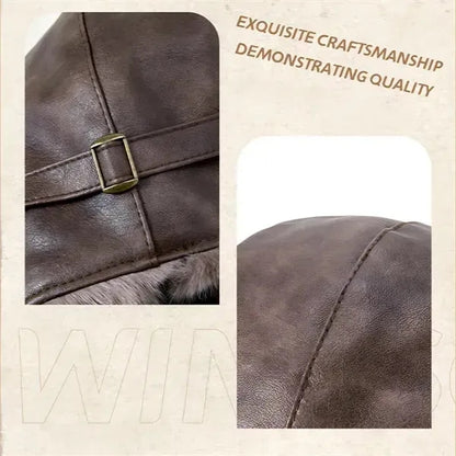 Winter Baseball Cap with Tuck Away Ear Flaps