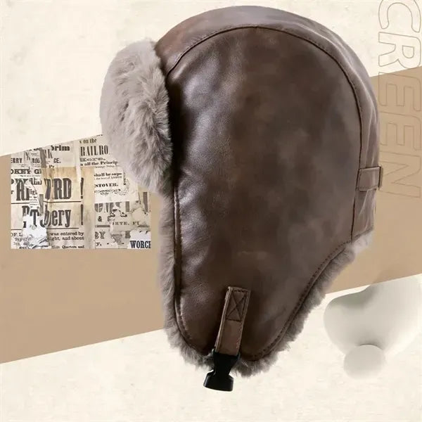 Winter Baseball Cap with Tuck Away Ear Flaps