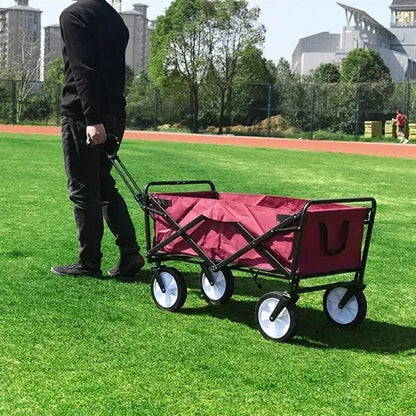 Collapsible Foldable Wagon For Outdoor Camping