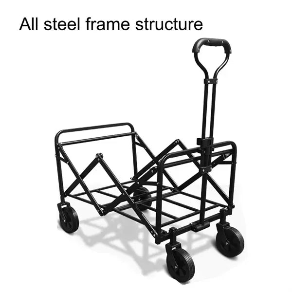 Collapsible Foldable Wagon For Outdoor Camping