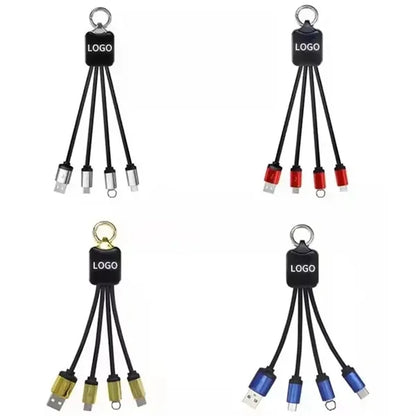 Multi Charger Cable Short Multiple Charging