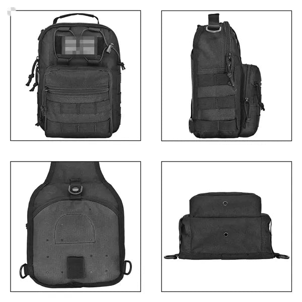 Oxford Cloth Tactical Shoulder Chest Bag