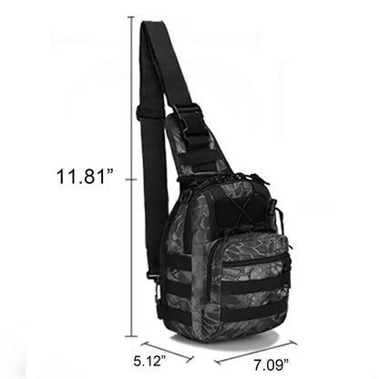 Oxford Cloth Tactical Shoulder Chest Bag