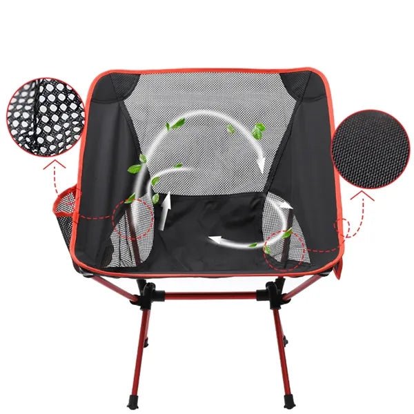Folding Portable Mesh Camping Chair