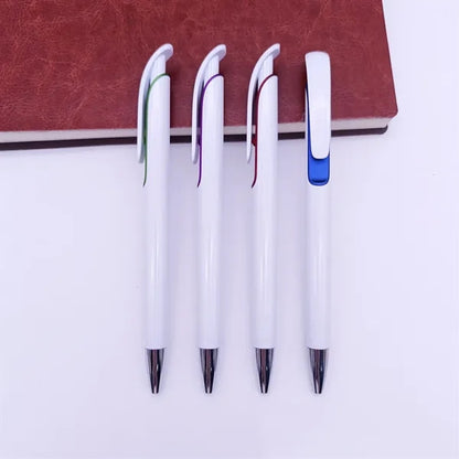 Retractable Plastic Ballpoint Pen