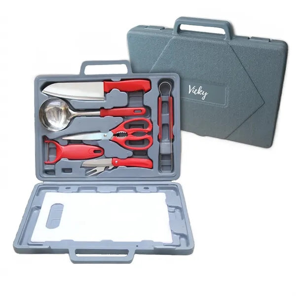 7pcs Outdoor Camping Knife & Scissors Set