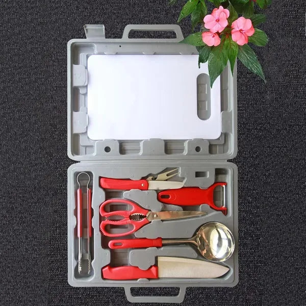7pcs Outdoor Camping Knife & Scissors Set
