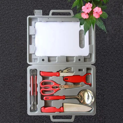 7pcs Outdoor Camping Knife & Scissors Set