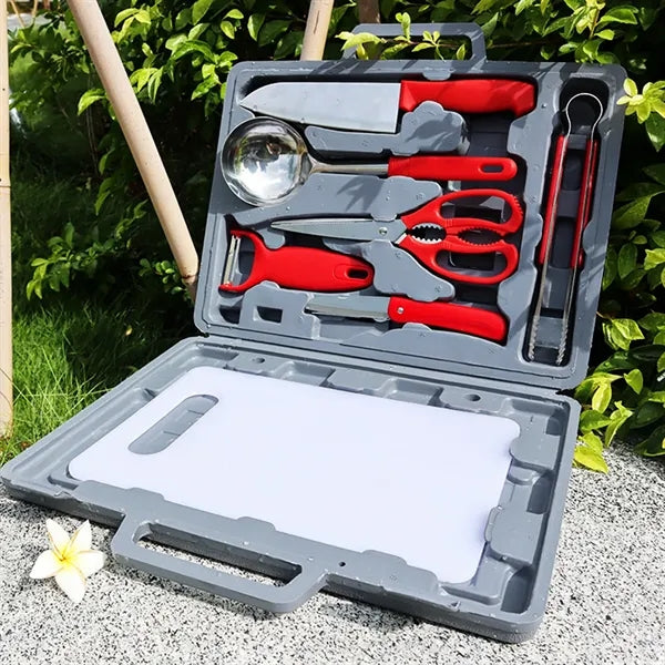 7pcs Outdoor Camping Knife & Scissors Set