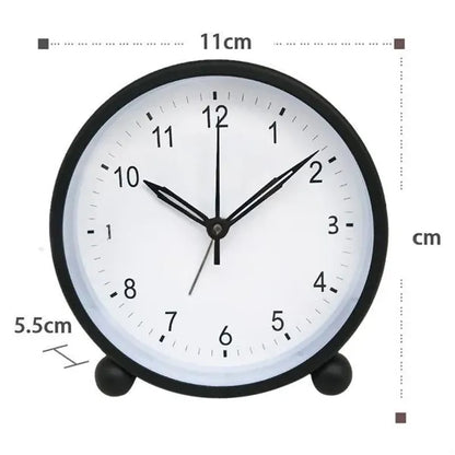 Kids Night Light Silent Alarm Clock