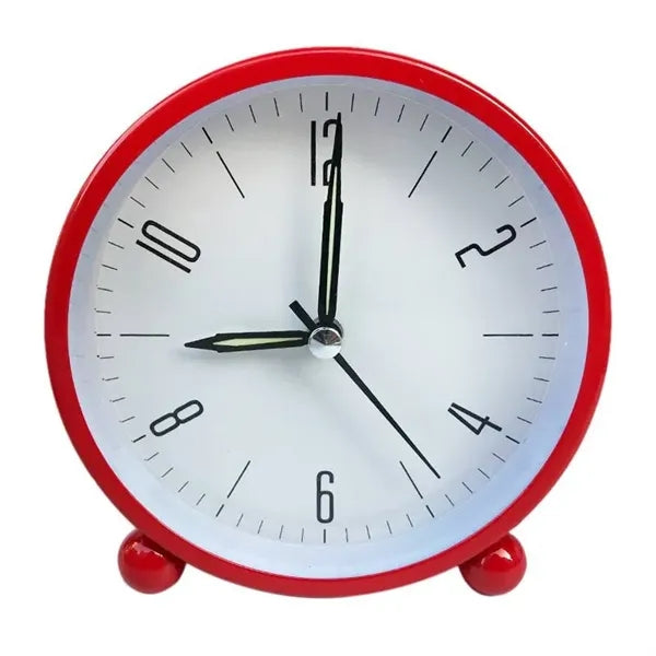 Kids Night Light Silent Alarm Clock