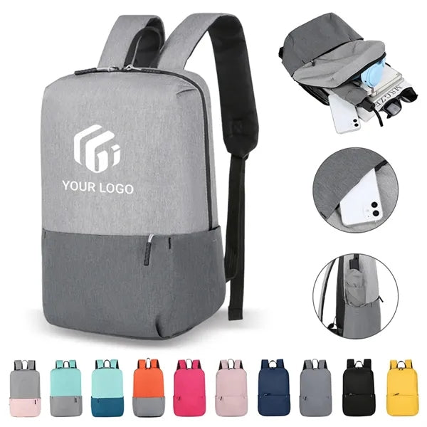 Lightweight Outdoor Travel Stylish Color Blocking Backpack