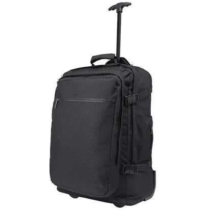 Nylon Men's Hand-Carried Trolley Business Backpack